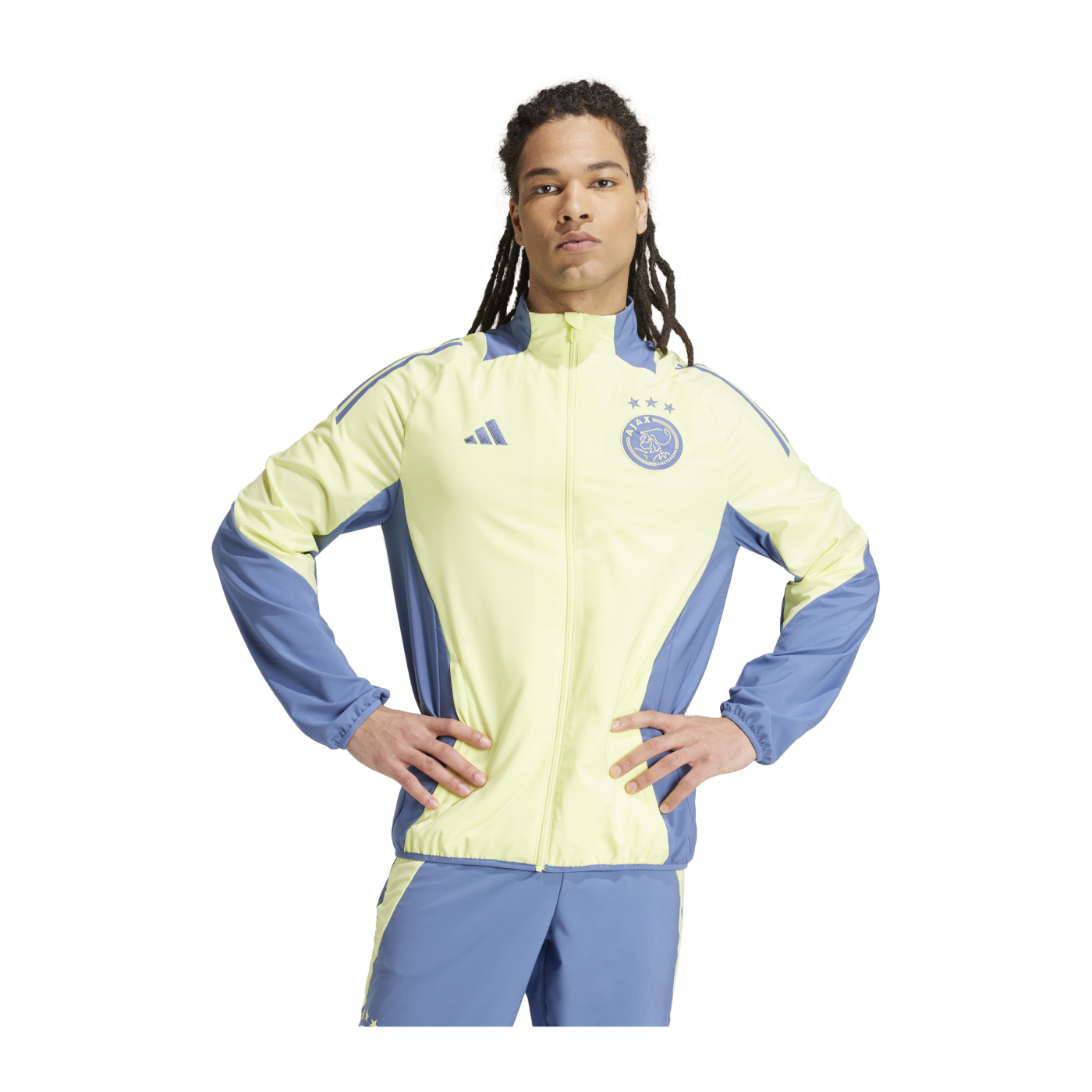 adidas Ajax Amsterdam Prematch Jacke 2024/2025 Gelb