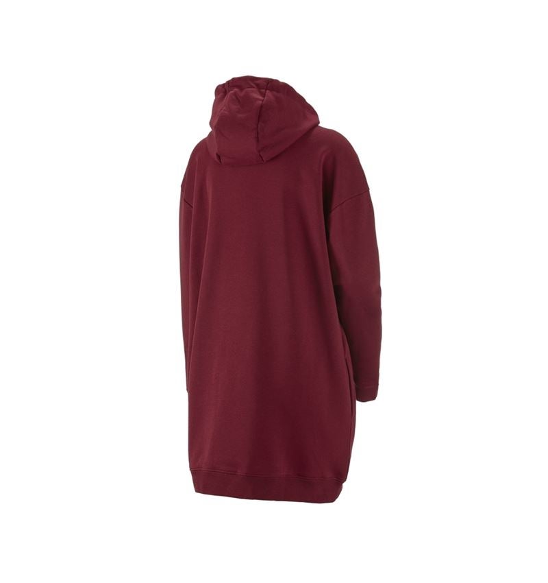 e.s. Oversize Hoody-Sweatshirt poly cotton, Damen