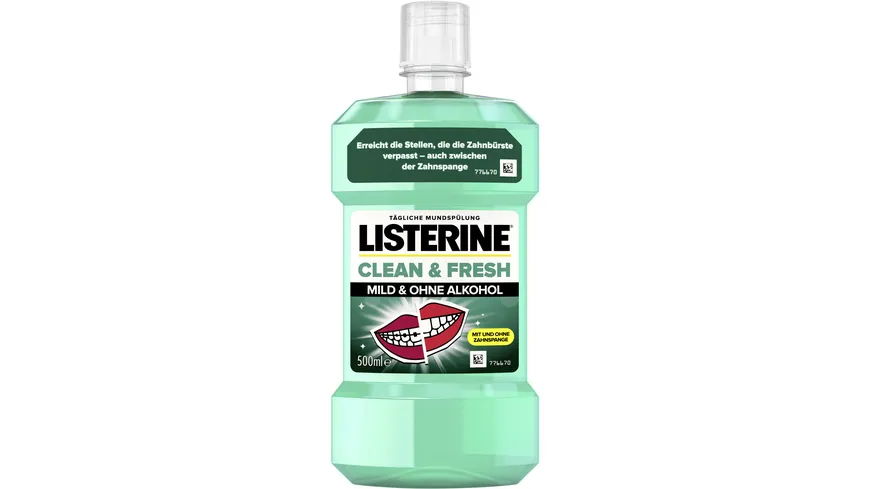 Listerine Mundspülung Clean & Fresh 500 ml
