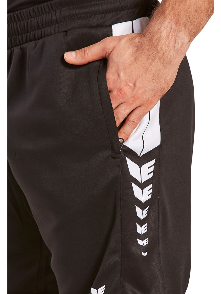 erima Six Wings Shorts in schwarz/weiss günstig kaufen