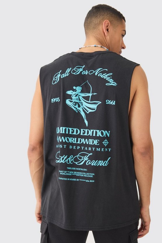 Oversize Tanktop mit Limited Edition Print