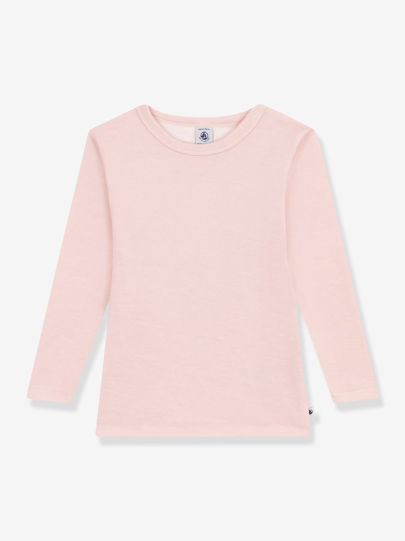 Petit Bateau Kinder Thermo-Shirt mit Wolle PETIT BATEAU - rosa