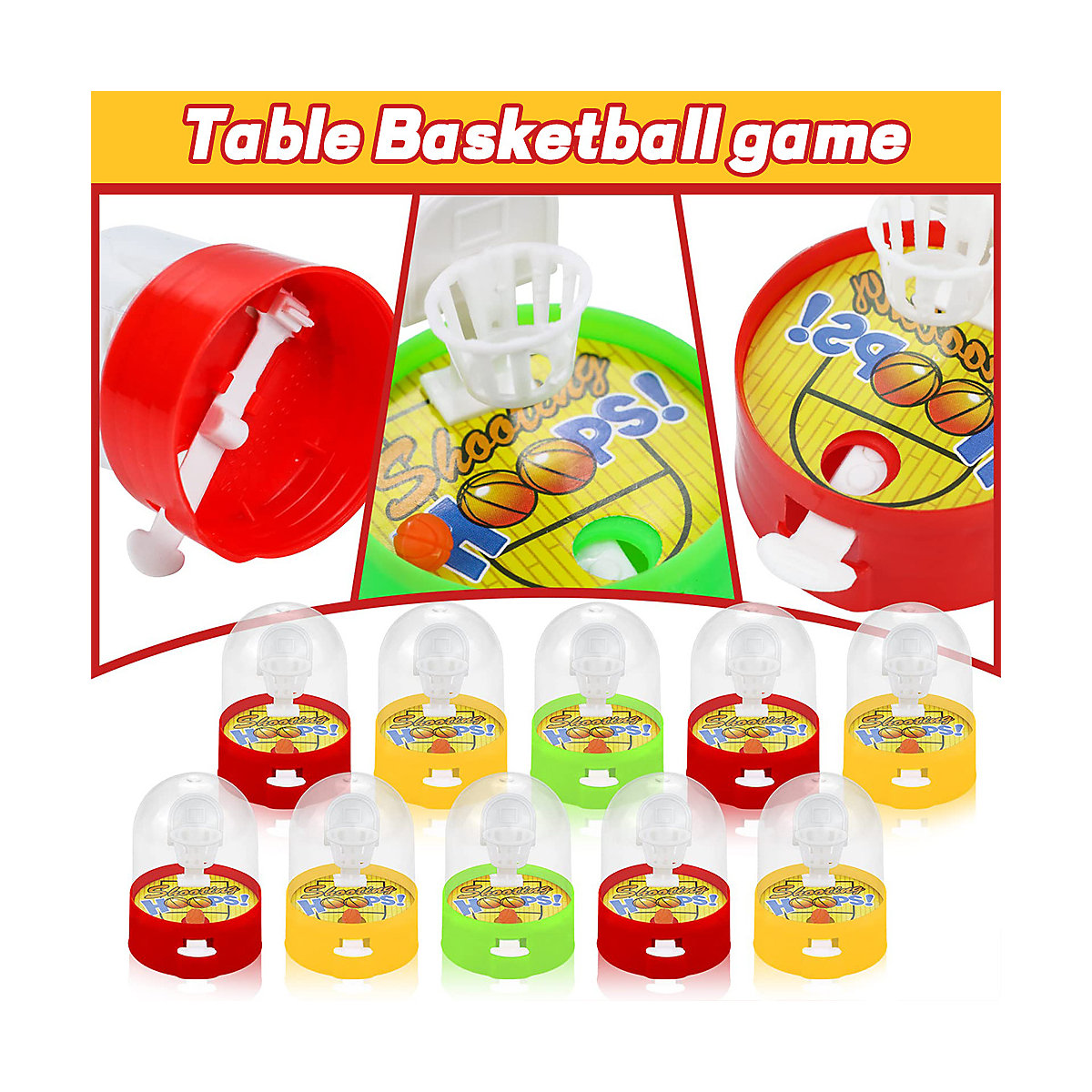 Mini Basketball Finger Spielzeug , 28 Stück für Kinder