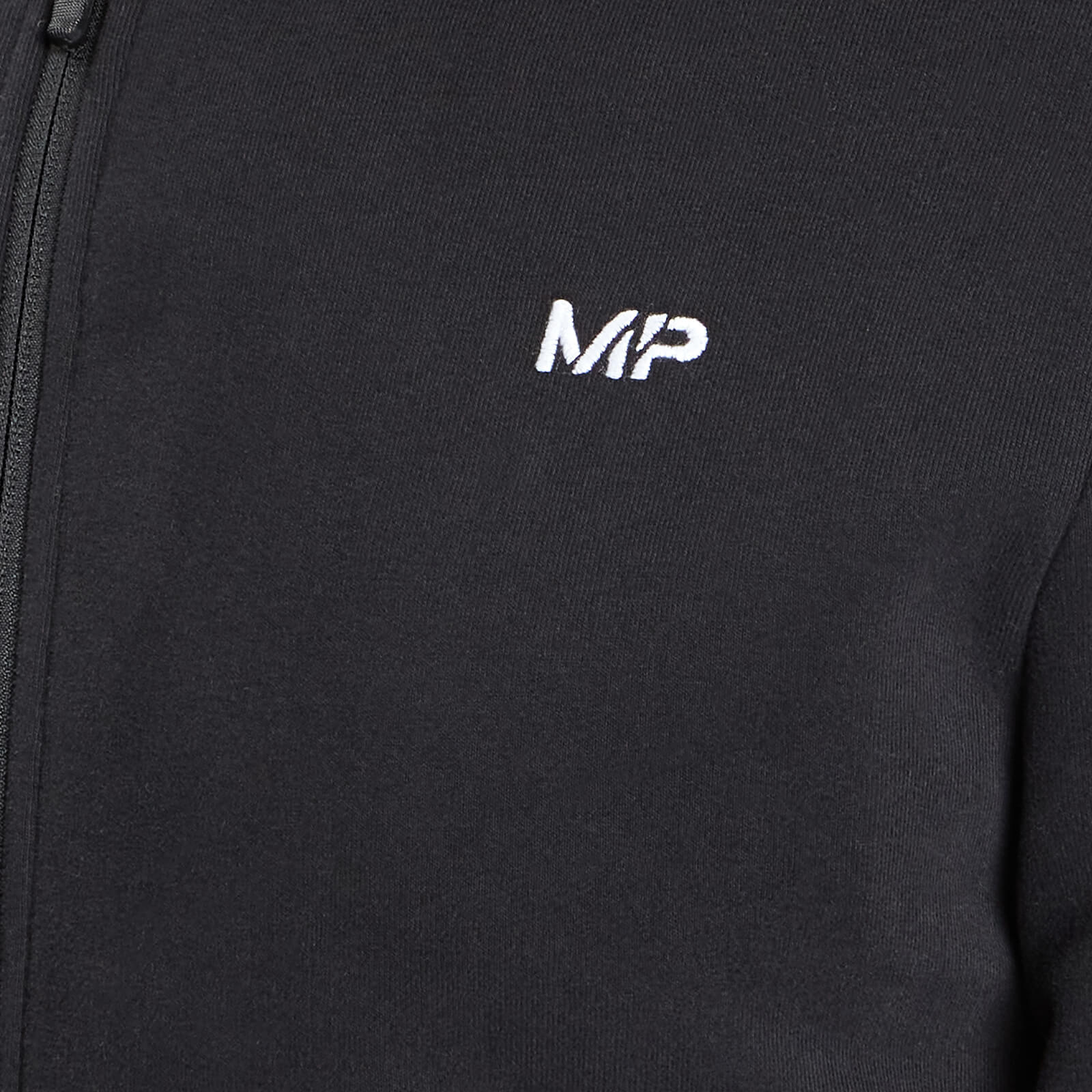 Sweat à capuche zippé MP pour hommes – Noir