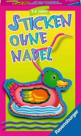 Sticken ohne Nadel - Reisespiel ab 3 Jahren