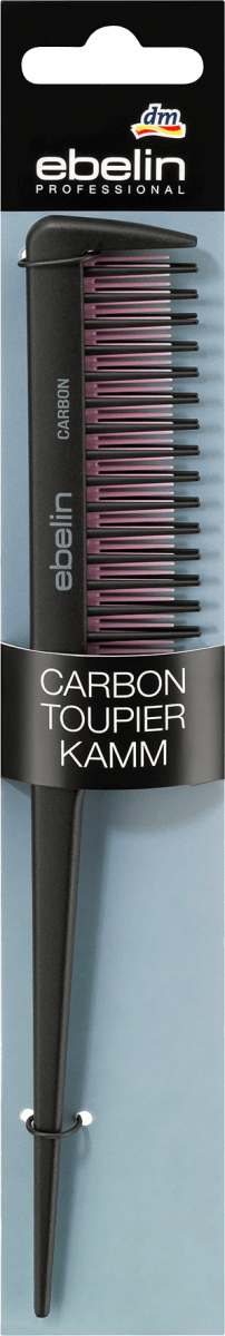 Professional Carbon Toupierkamm, 1 St