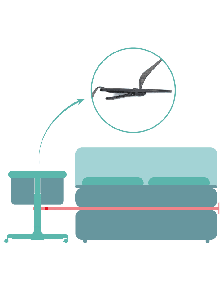 fillikid Beistellbett Air Exklusiv in Grau günstig kaufen onesize
