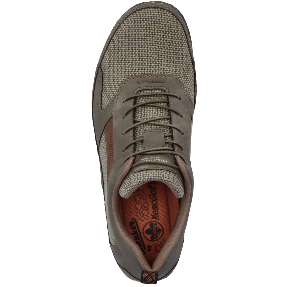 Rieker 07552 Sneaker Low gruen
