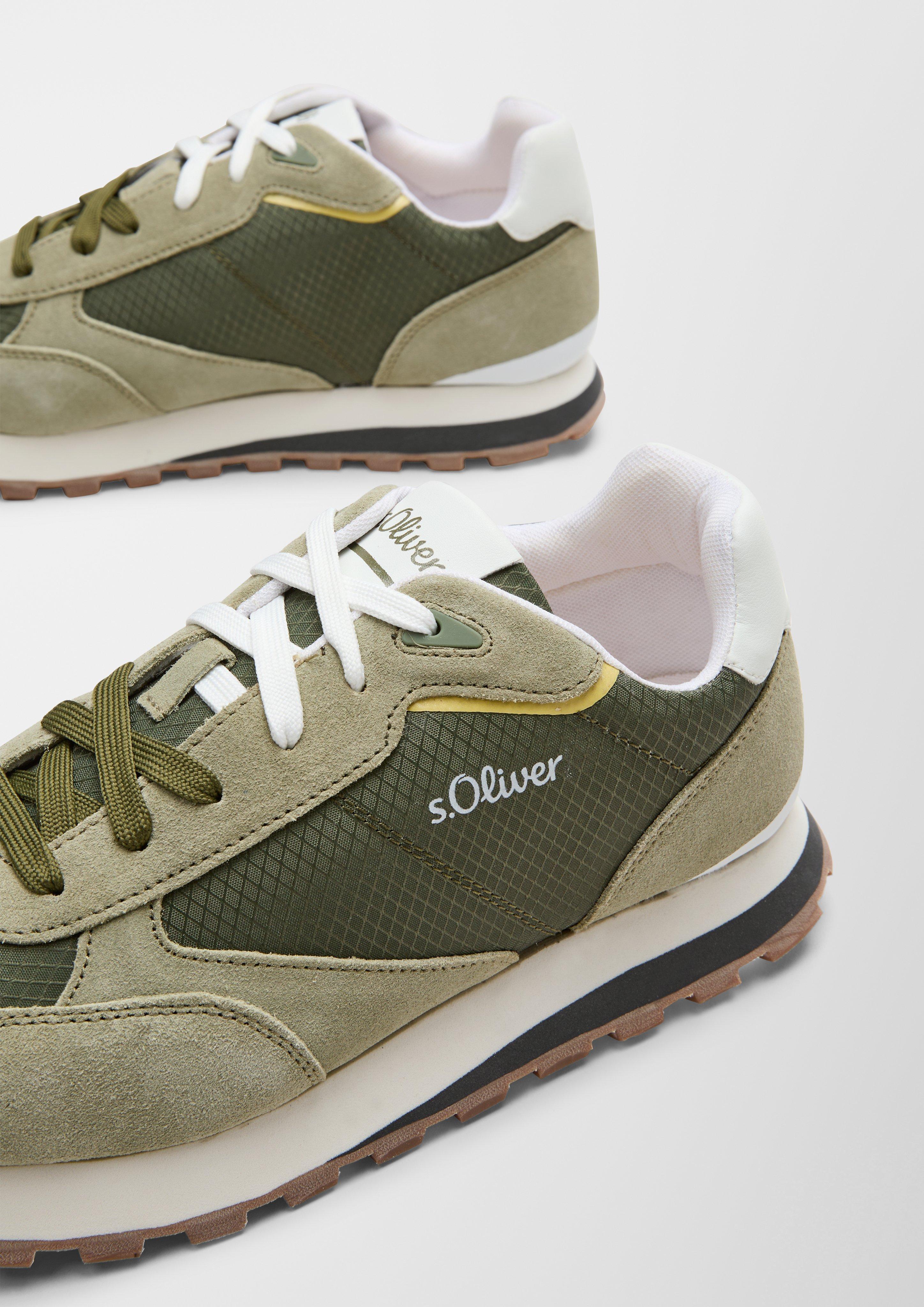 Sneaker aus Ledermix  6007678-701