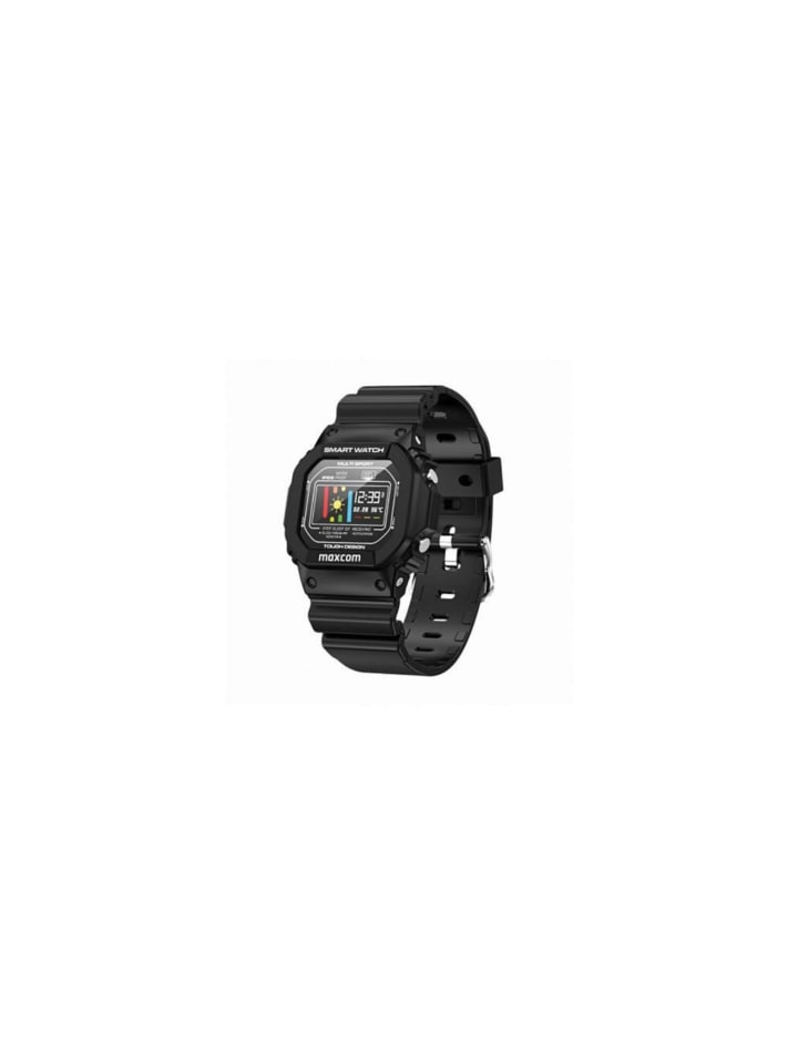 Maxcom Classic VitaTrack 0.96'' Fitness Smartwatch Schwarz in Schwarz günstig kaufen onesize