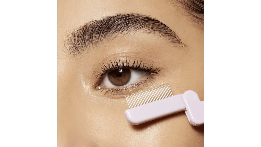 essence Eyelash Comb Wimpernkamm pink