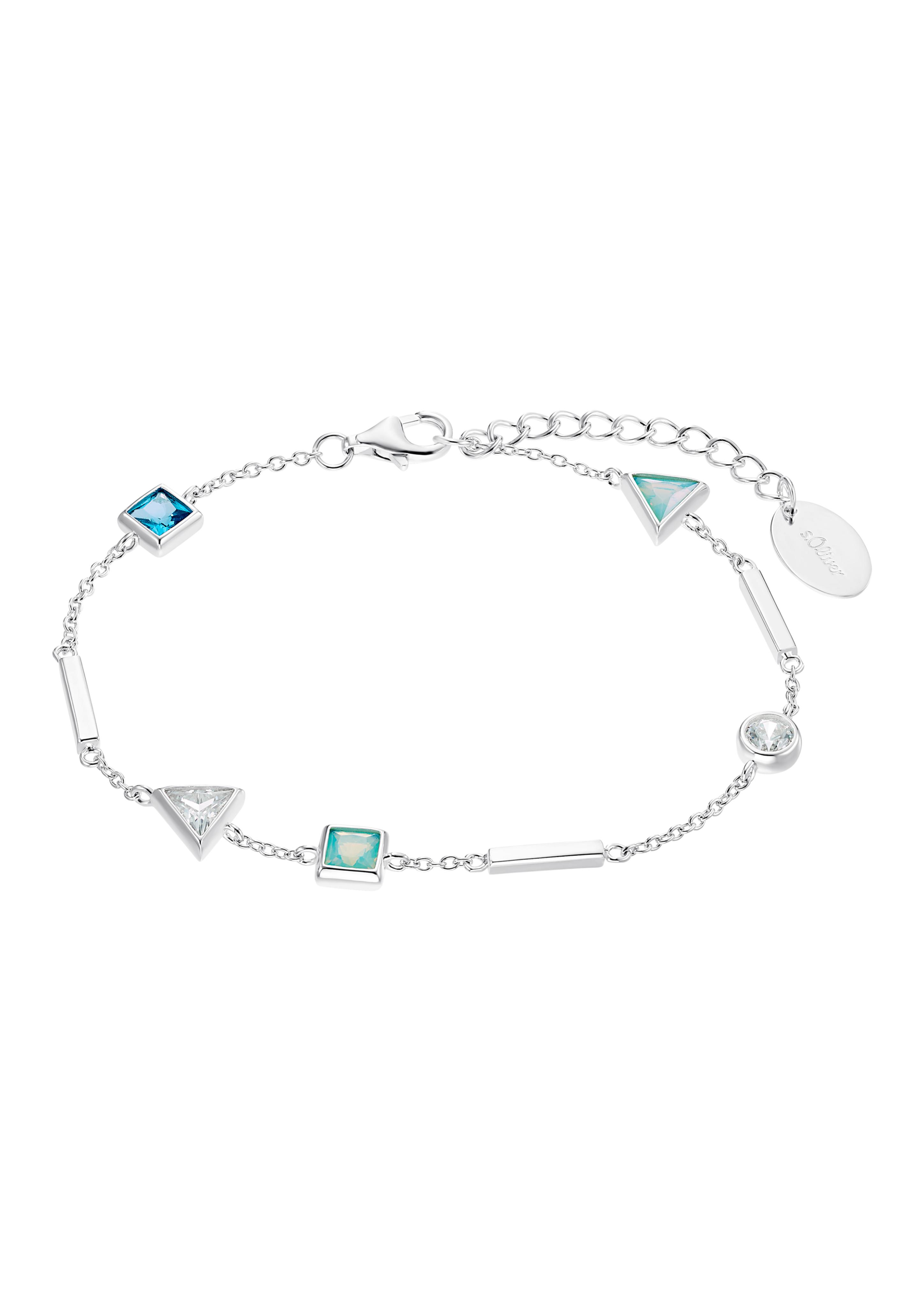 Silber-Armkette Zirkonia  6006395-92