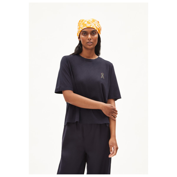 ARMEDANGELS - Women's Layaa Chest Icon 3D - T-Shirt