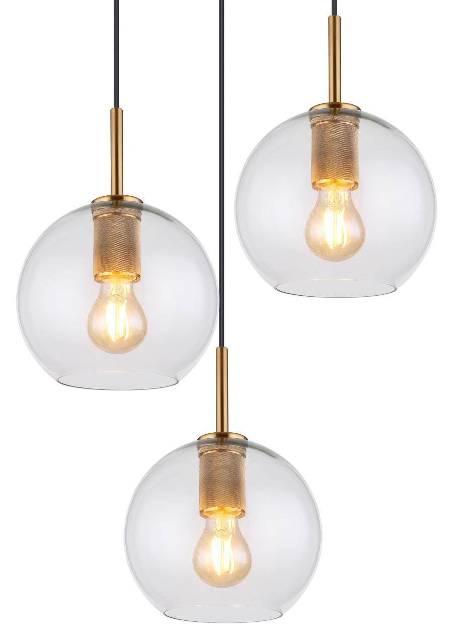 Globo Lighting - ADARA - Hängeleuchte Metall, 3x E27