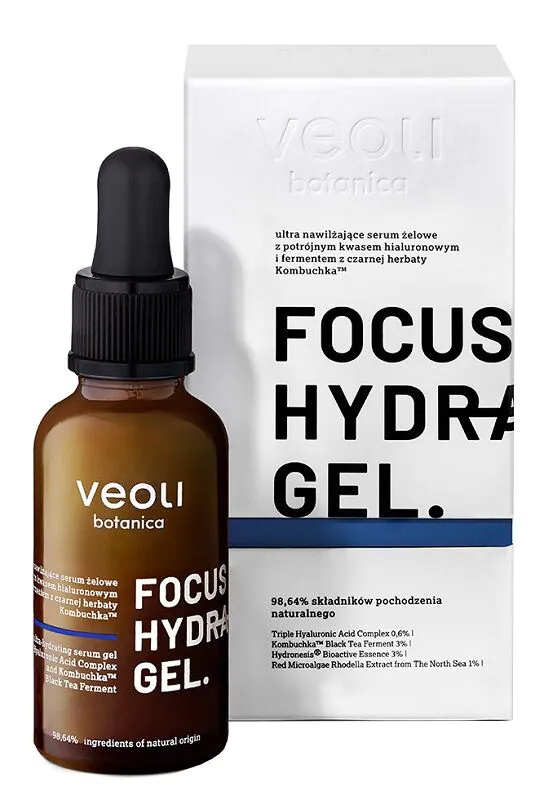 Veoli Botanica Focus Hydration itin drėkinantis gelio serumas
