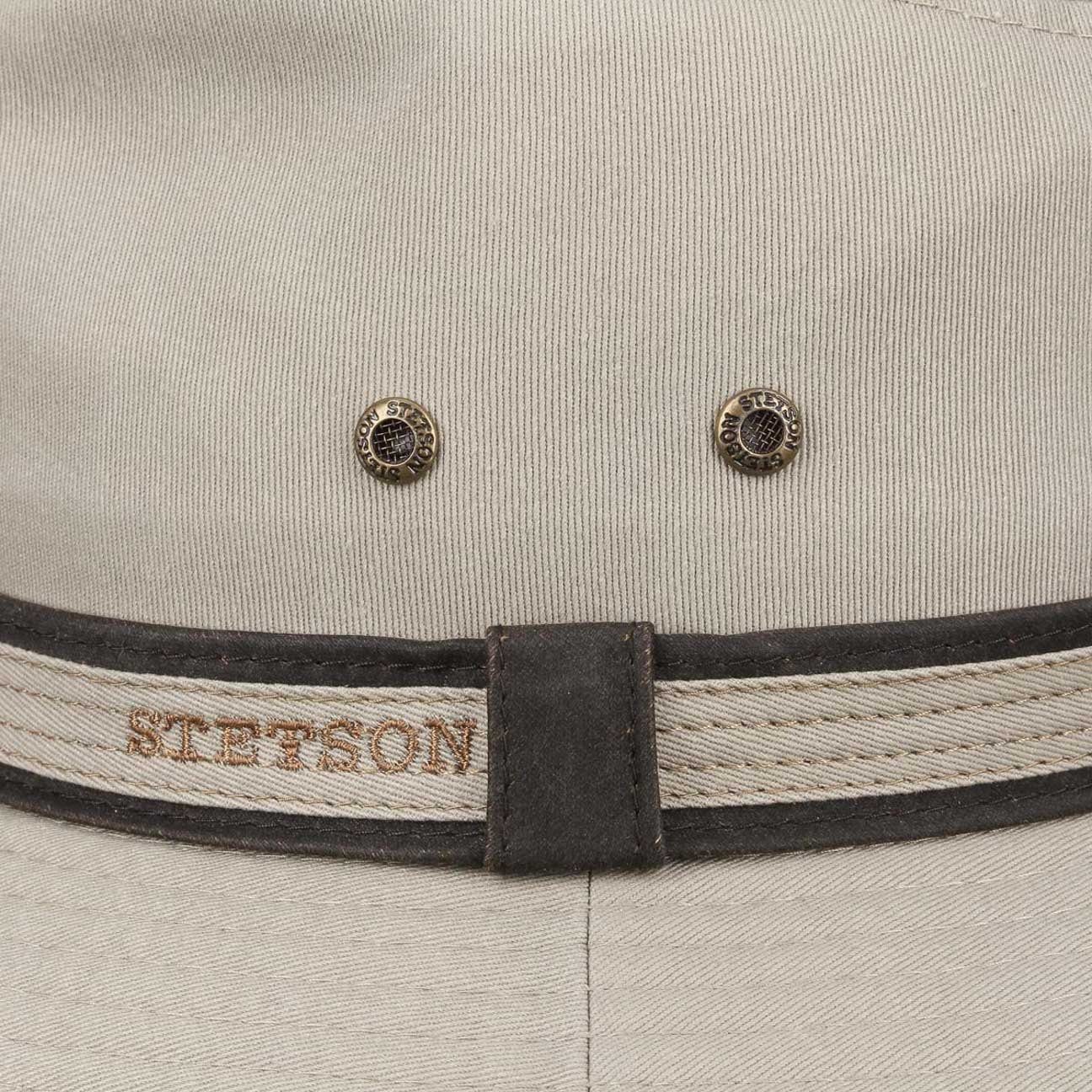 Stetson Sonnenhut (1-St) Sonnenhut mit Einfass