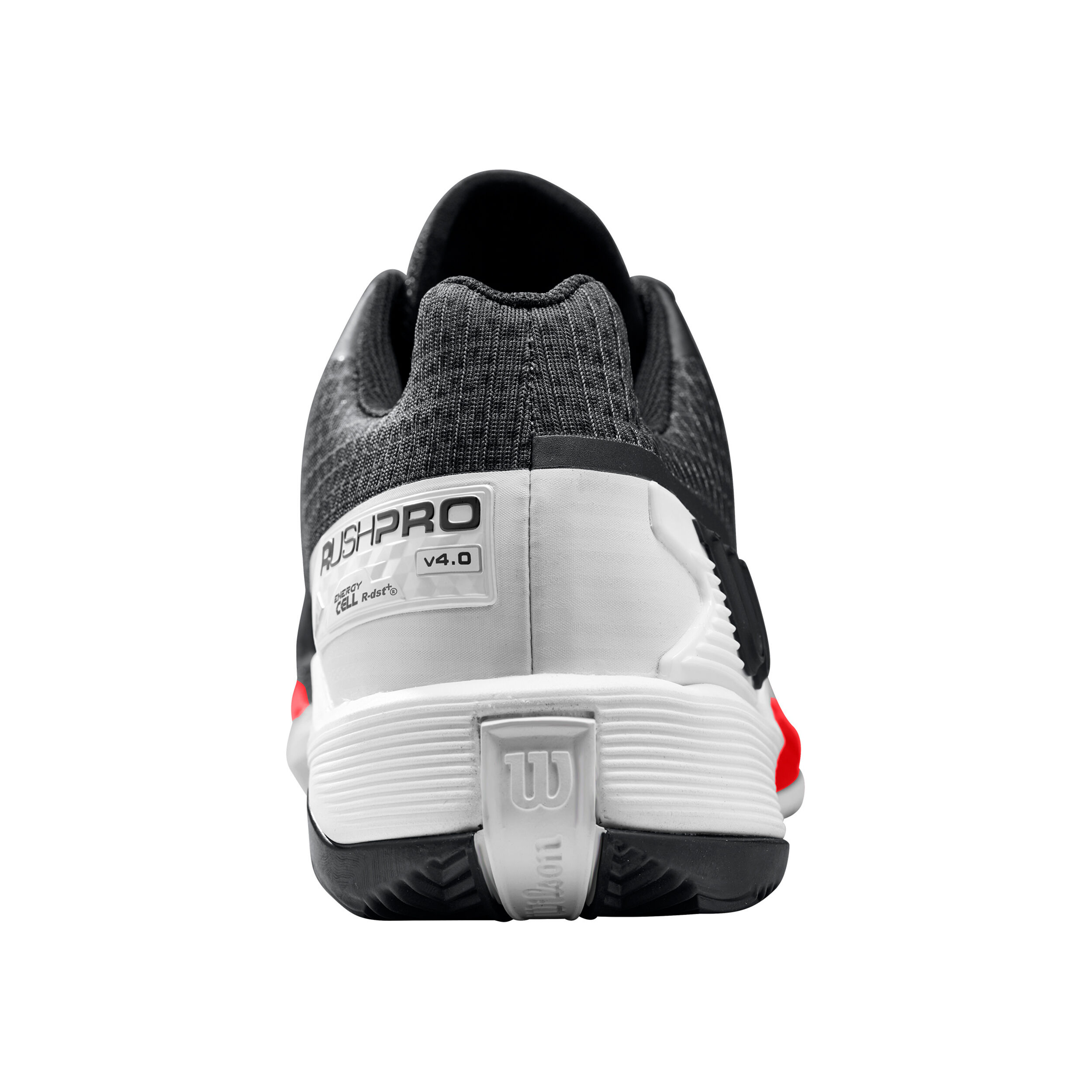 Rush Pro 4.0 Sandplatzschuh Herren - Schwarz, Rot