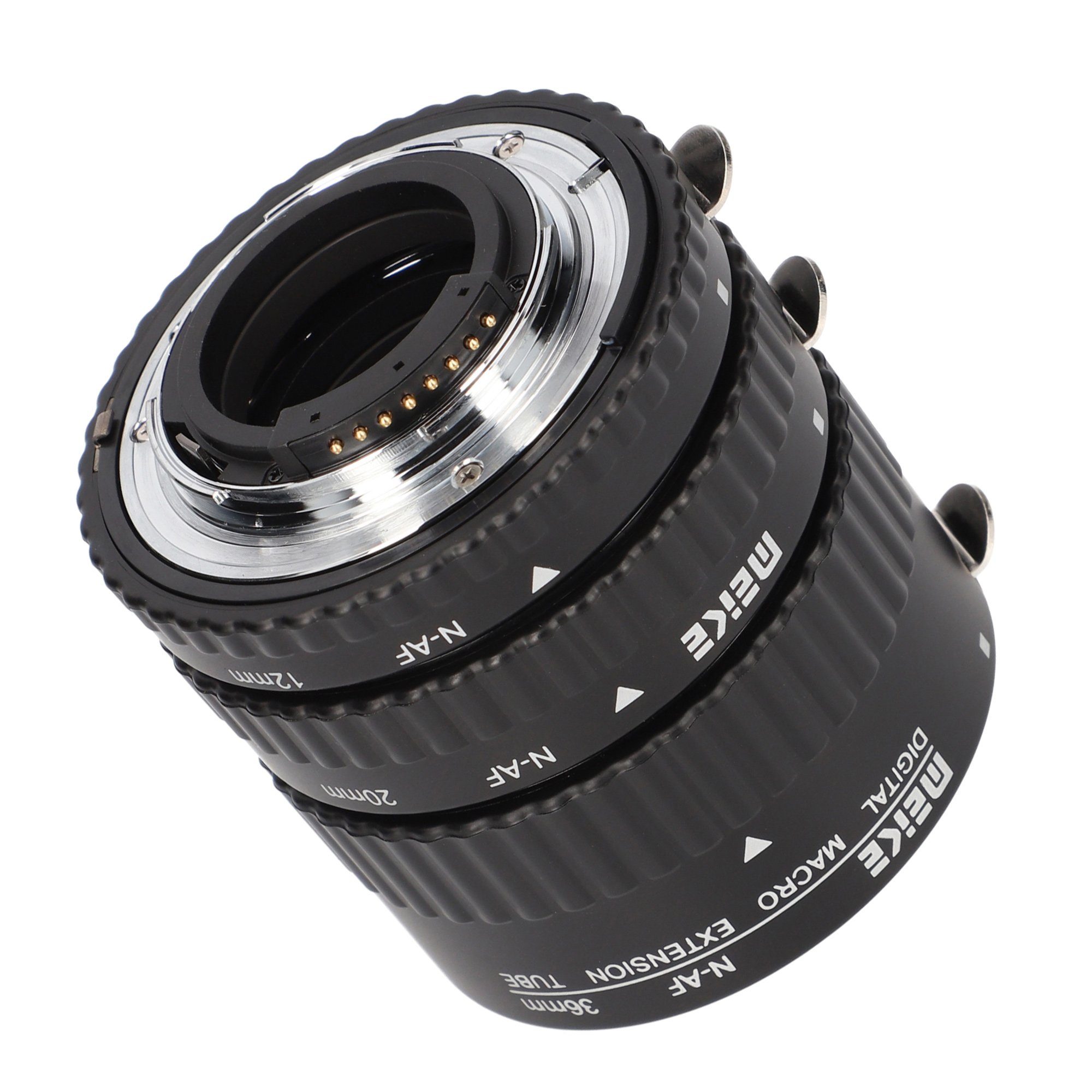 Meike AF Automatik Makro Zwischenringe für Nikon SLR Größen 12 20 36mm Makroobjektiv