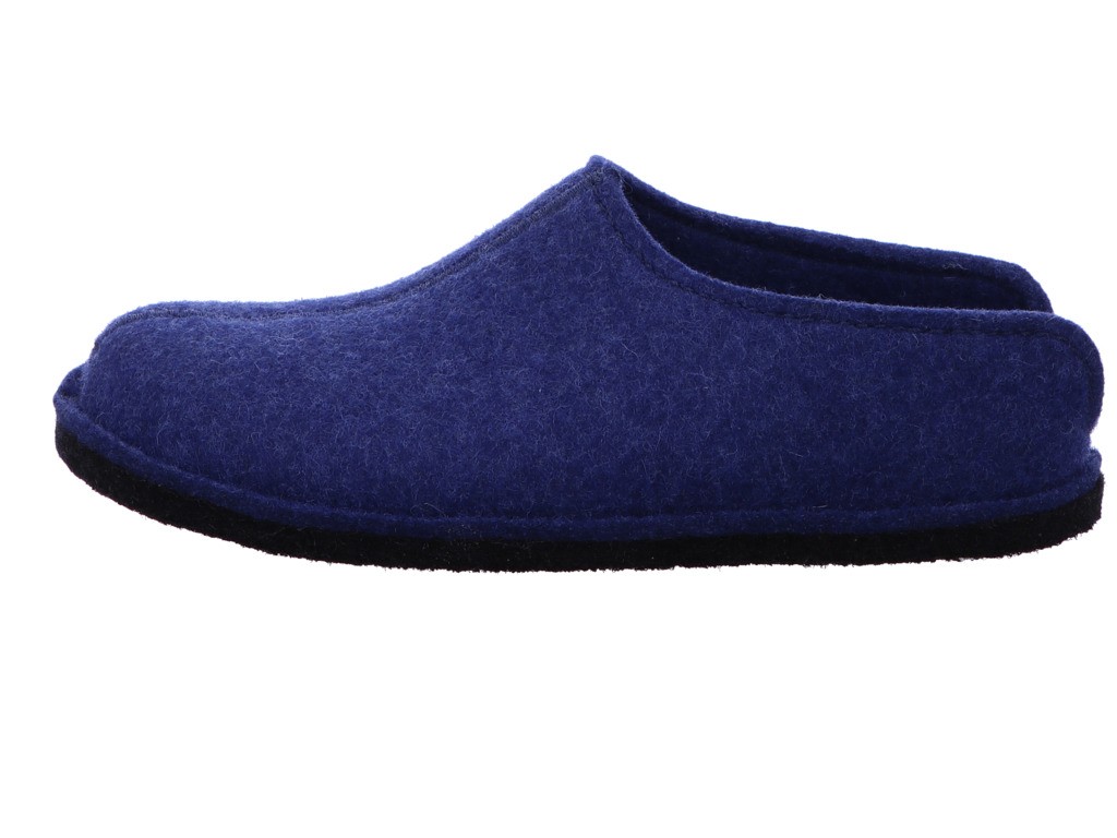 HAFLINGER Hausschuhe blau