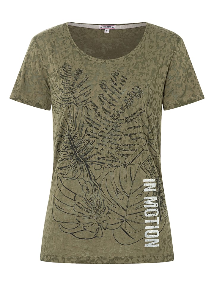 Timezone Shirt in Khaki günstig kaufen