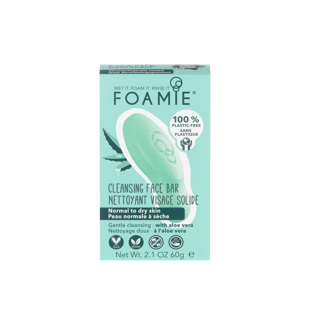 Foamie Nettoyant solide - Aloe You Vera Much Nettoyant solide