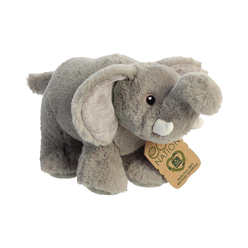 FunToys Kosedyr 20 cm, elefant, eco