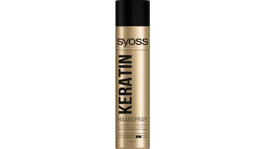 syoss Haarspray Keratin Haltegrad 4 400 ml