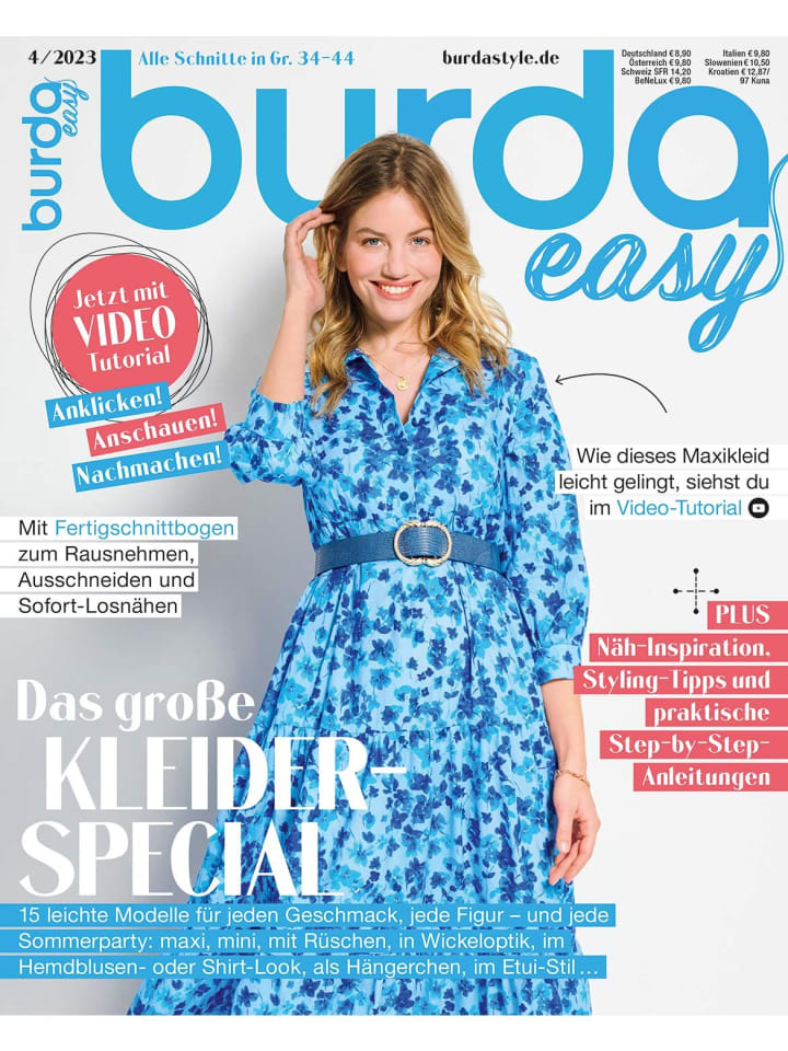 Hubert Burda Media 4 x BURDA EASY Zeitschrift (Gutschein für Jahres Abo) günstig kaufen onesize