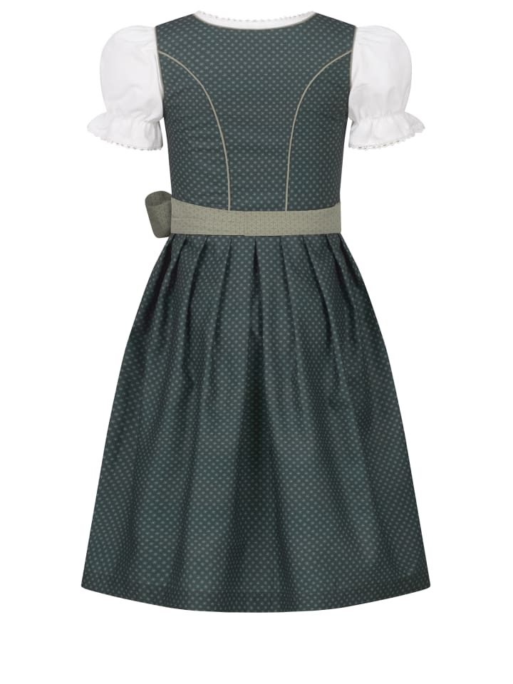 Nübler Kinderdirndl Petra in Grün günstig kaufen