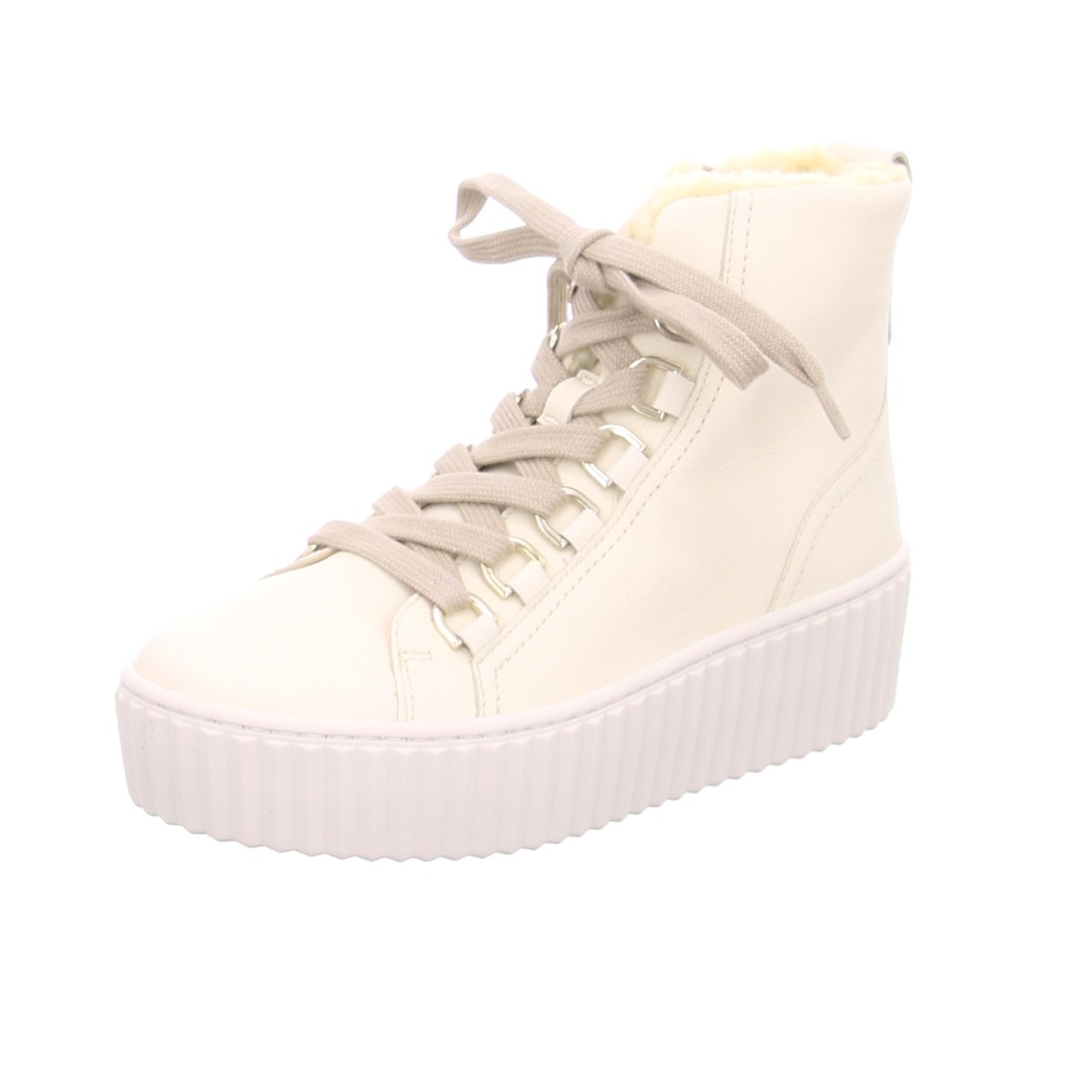GABOR Schnür-Stiefeletten beige