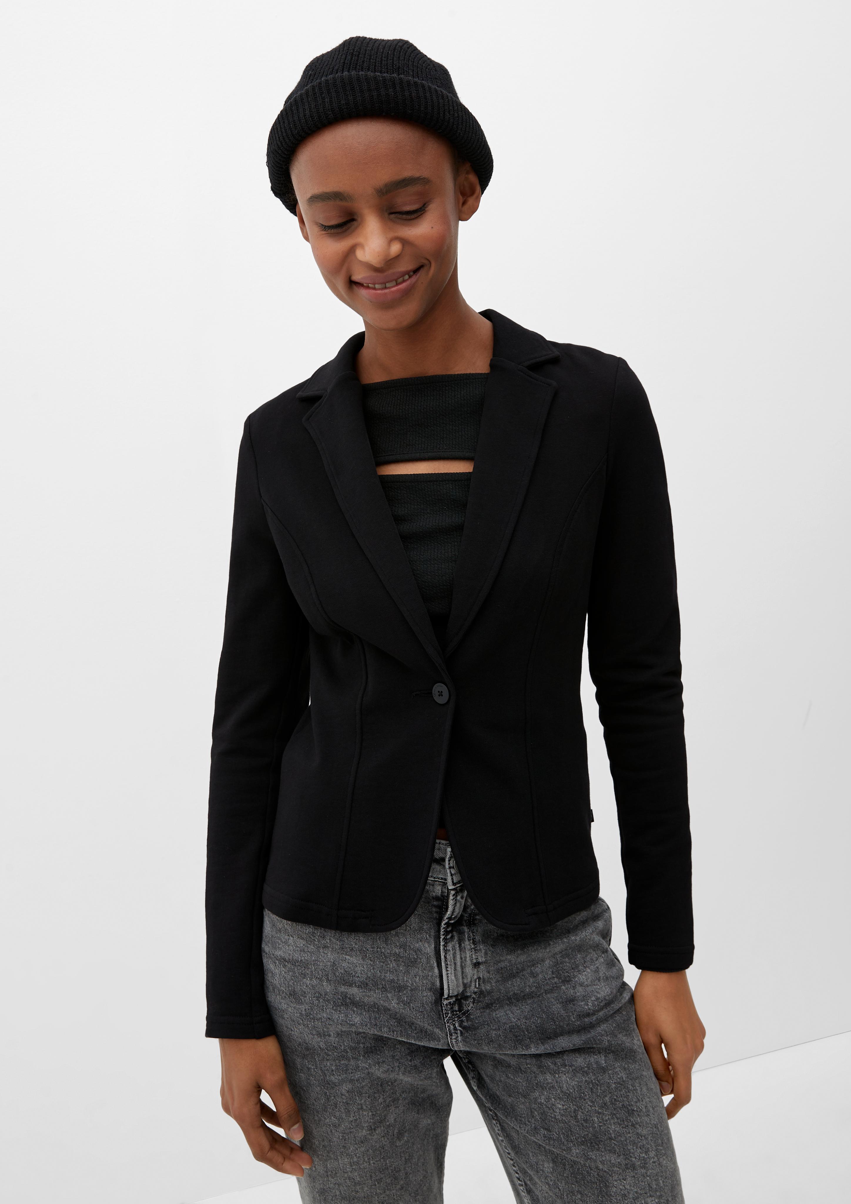 Sweatjacke mit Reverskragen  2129766-9999