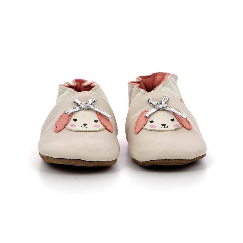 Chaussons cuir tannage vegetal Colorfull Dog