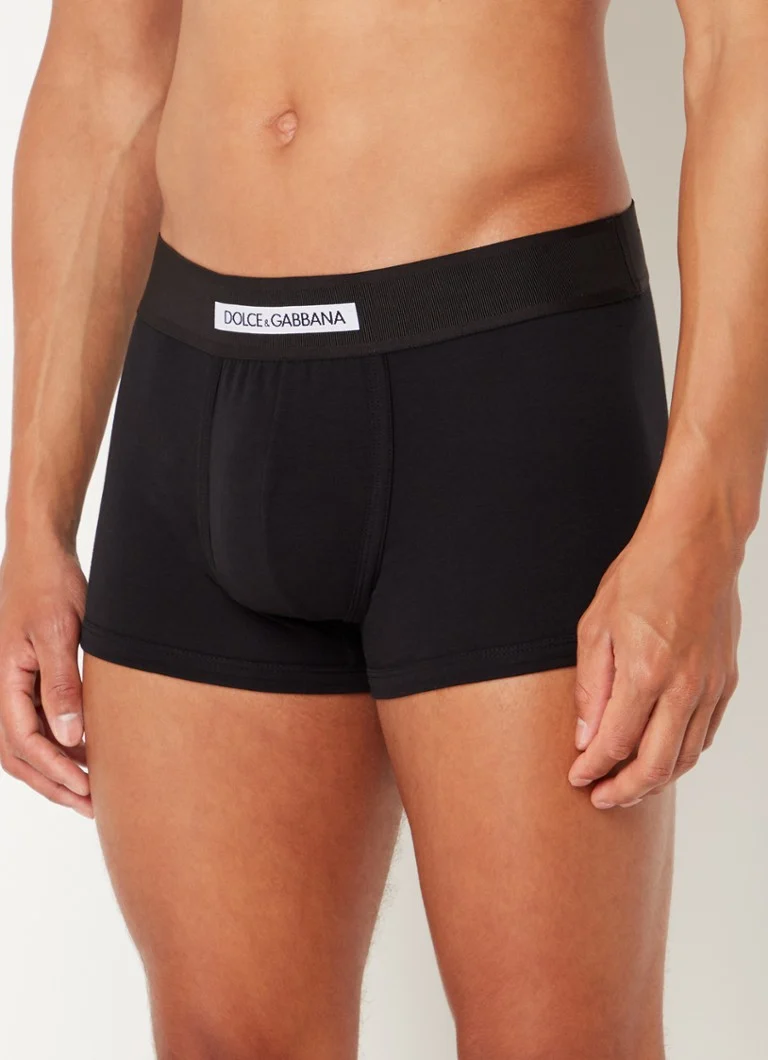 Boxer Dolce & Gabbana con elastico in vita con logo