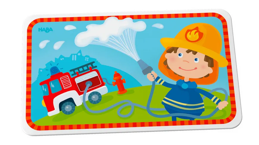 HABA Brettchen Feuerwehr 303691