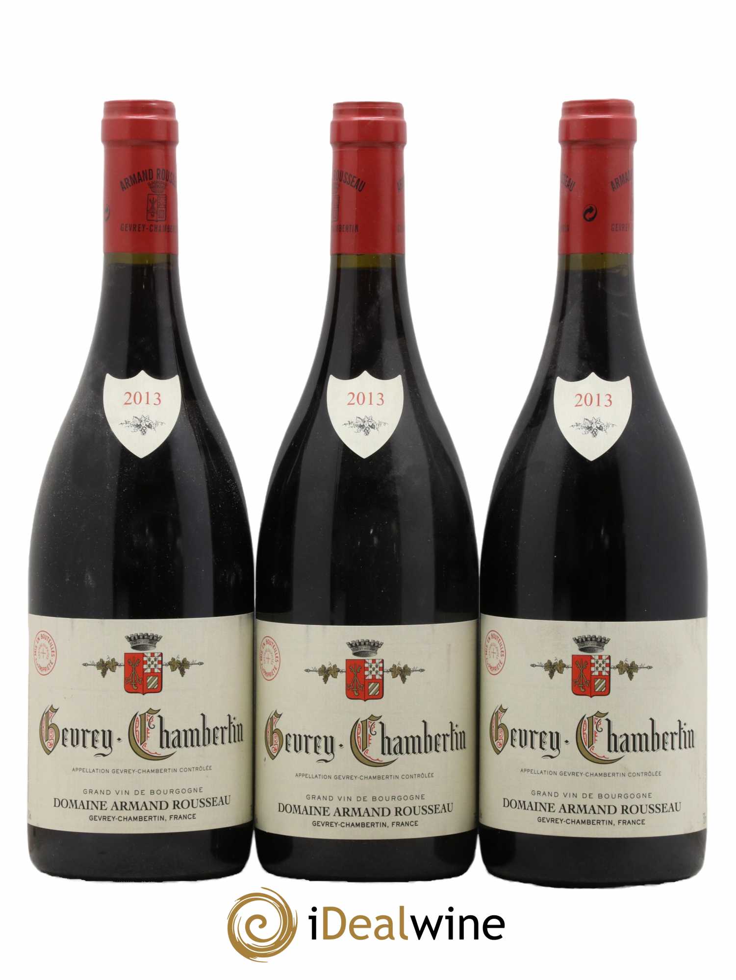 Gevrey-Chambertin Armand Rousseau (Domaine)  2013 - Lot de 3 Bouteilles