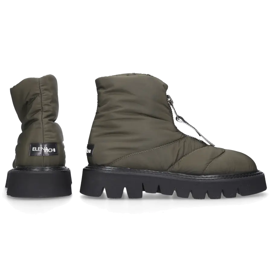 Elena Iachi - Stiefeletten 3138-T Textil - grün