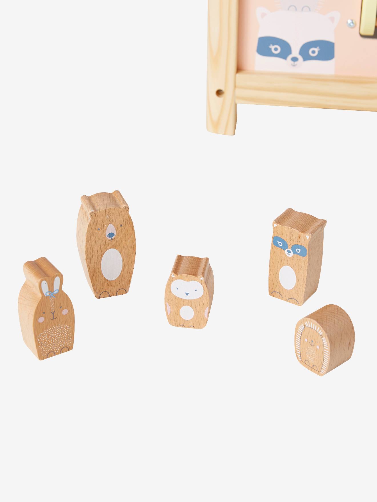 Grand cube d'activités en bois FSC® tanzanie