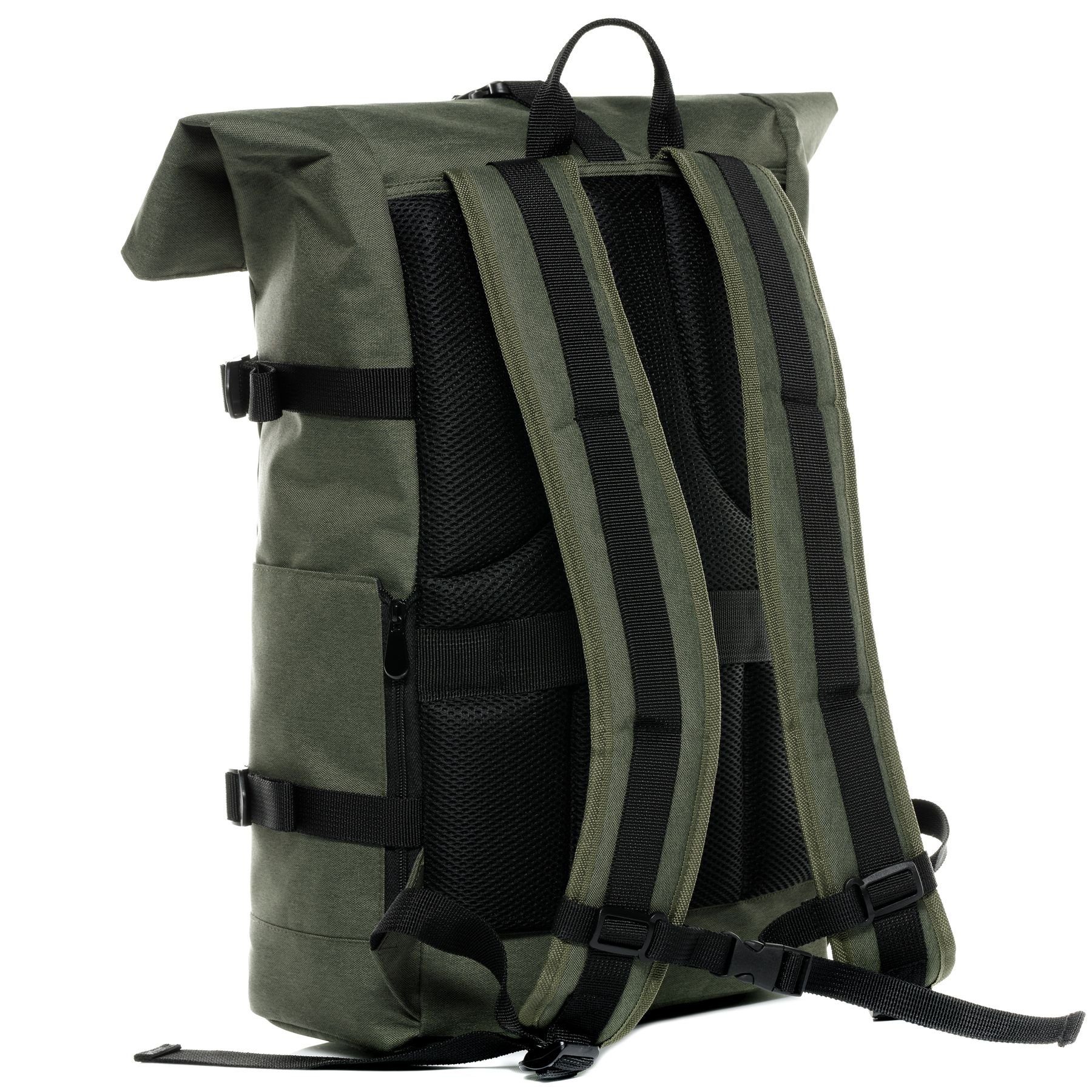 SONS OF ALOHA Rucksack RollTop Rucksack XL Kane, Tagesrucksack Laptopfach aus recyceltem Plastik, Daypack viele Fächer