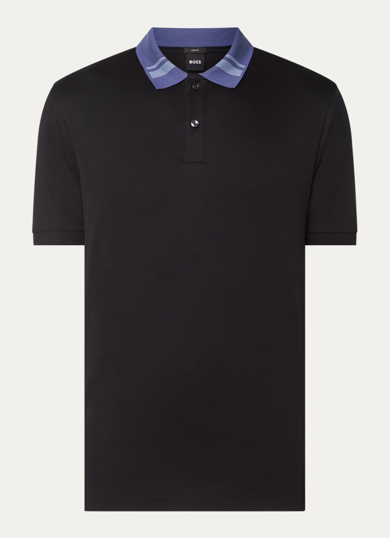 Tricou polo HUGO BOSS Phillipson, croit bine și elastic.