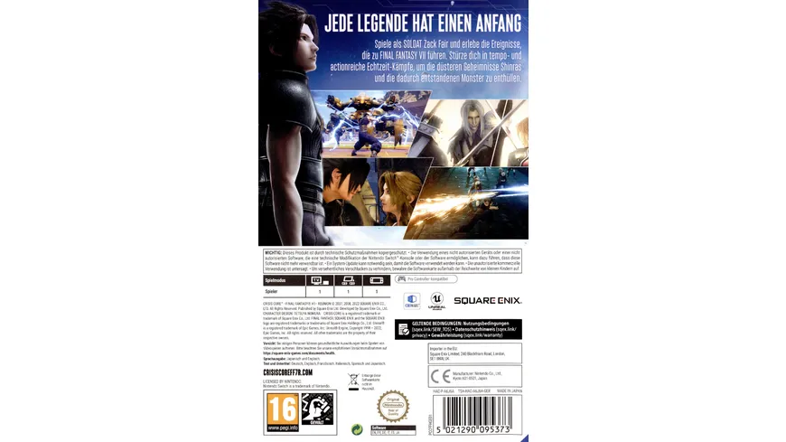 Crisis Core - Final Fantasy VII Reunion