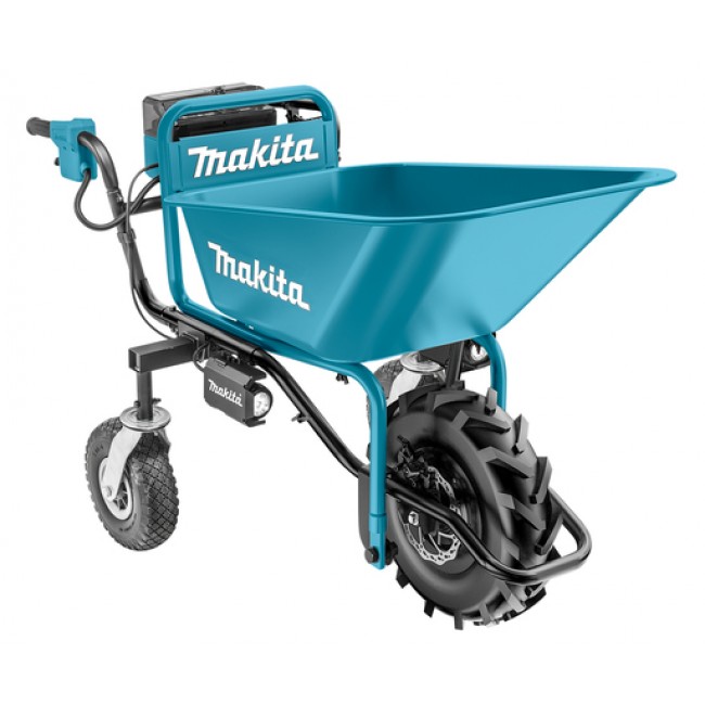 Makita DCU180 Bøtte 18V Trillebår + Bøtte + Startsett 18 Volt 5,0 Ah Li-ion