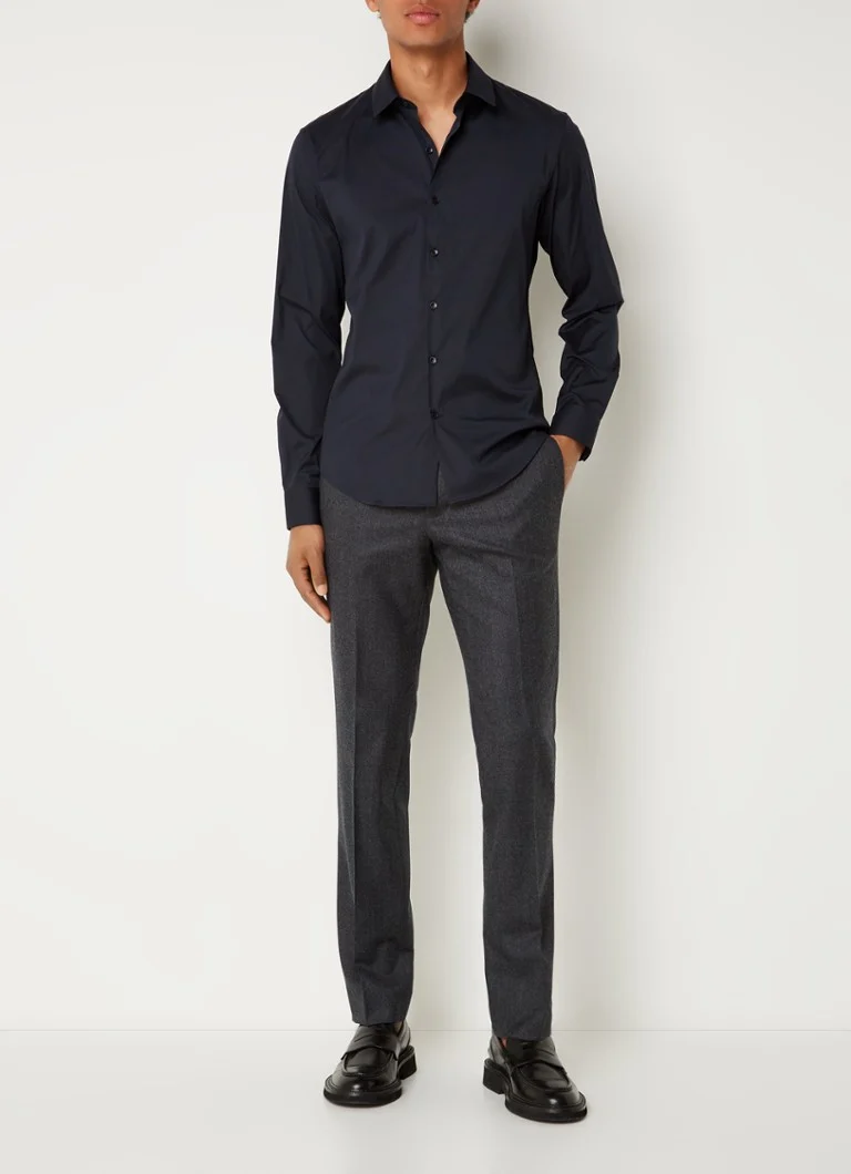 Sandro Slim fit ing rugalmas anyagból