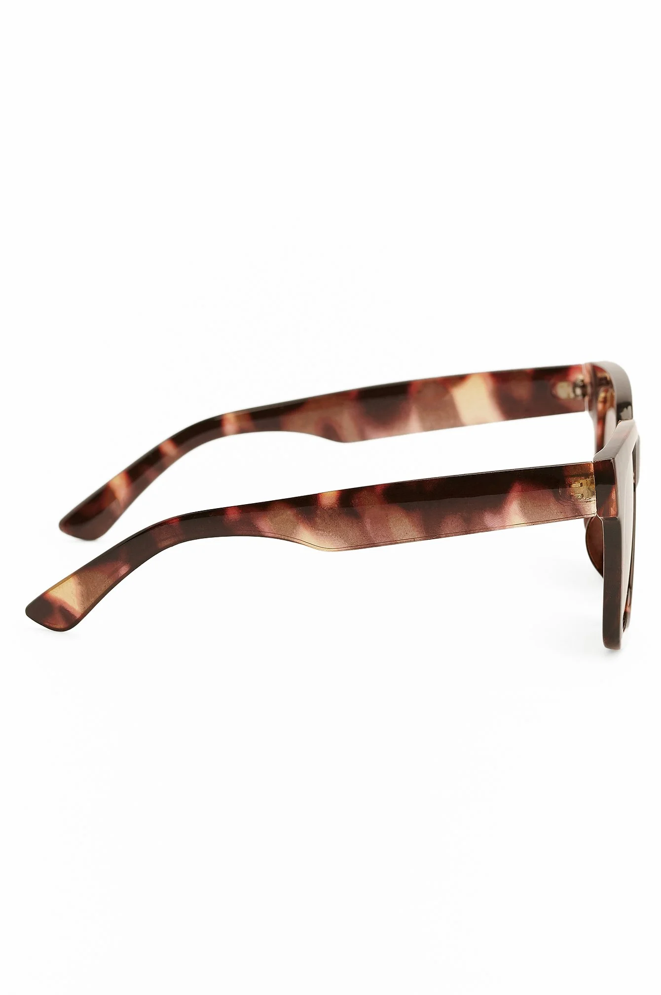 Große runde recycelte Sonnenbrille