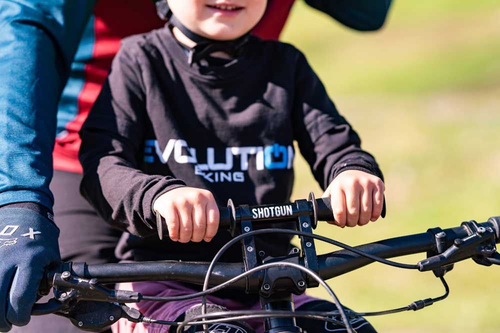 Kids Ride Shotgun  MTB Front Kindersitz + Lenker Set kaufen | Bike-Discount