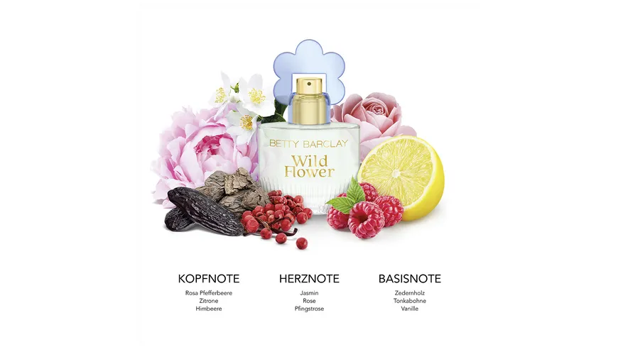 BETTY BARCLAY Wild Flower Eau de Toilette 50 ml