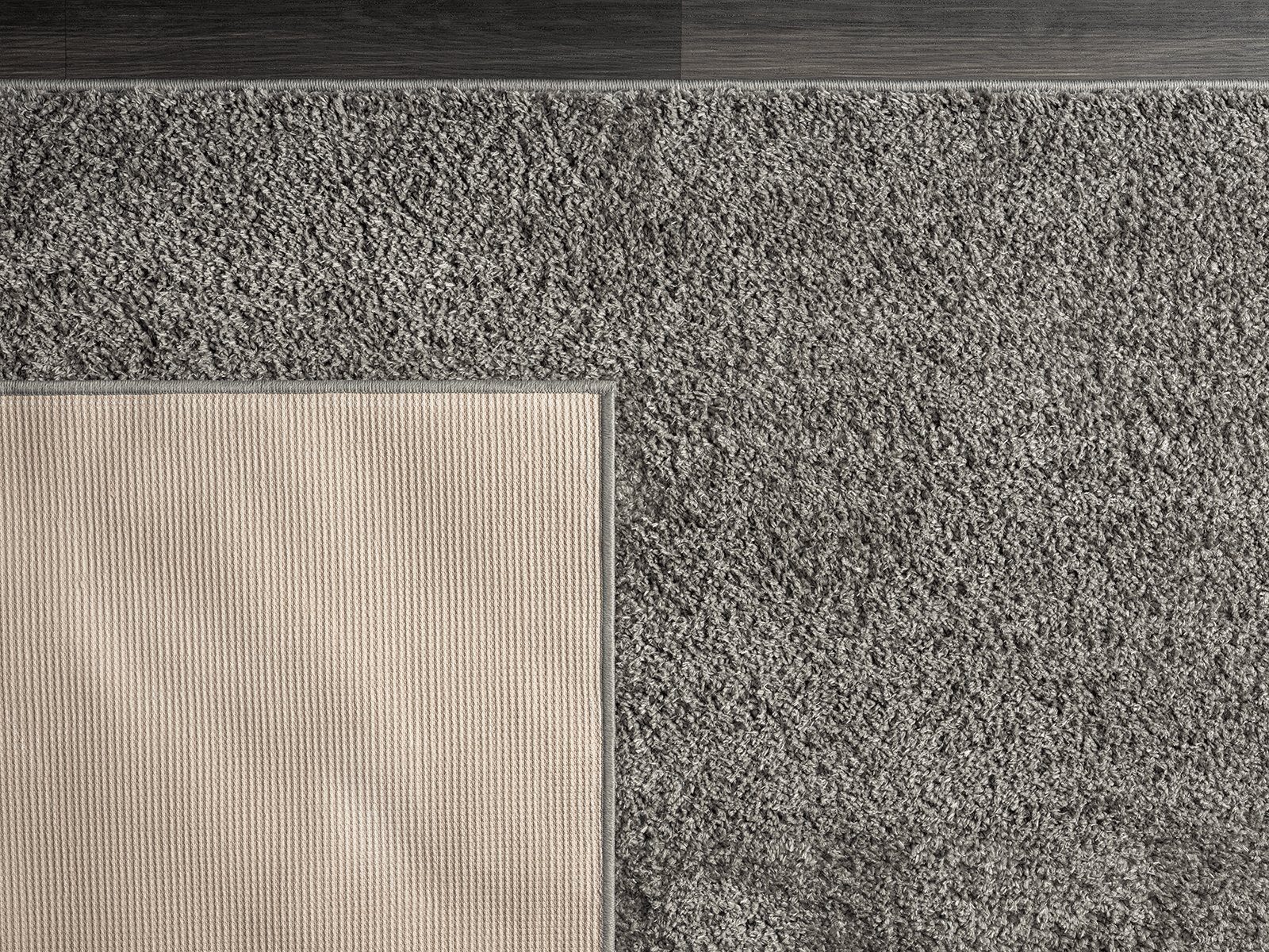Hochflor-Teppich Renton Moderner Flauschiger Teppich, the carpet, Rechteck, Höhe: 25 mm, Wohnzimmer, Schlafzimmer, Kinderzimmer, besonder weich, waschbar
