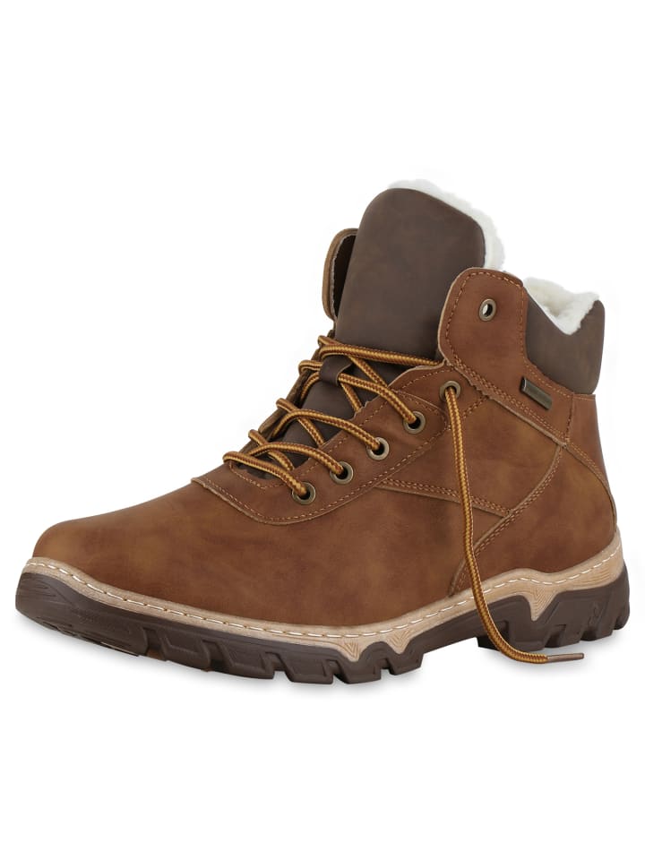 VAN HILL Winter Boots Jamie in Braun günstig kaufen 45