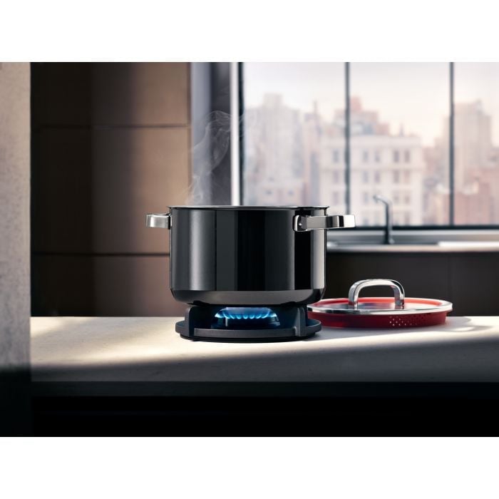 WMF Fusiontec Functional Topfset 3-teilig, mit Glasdeckel, black
