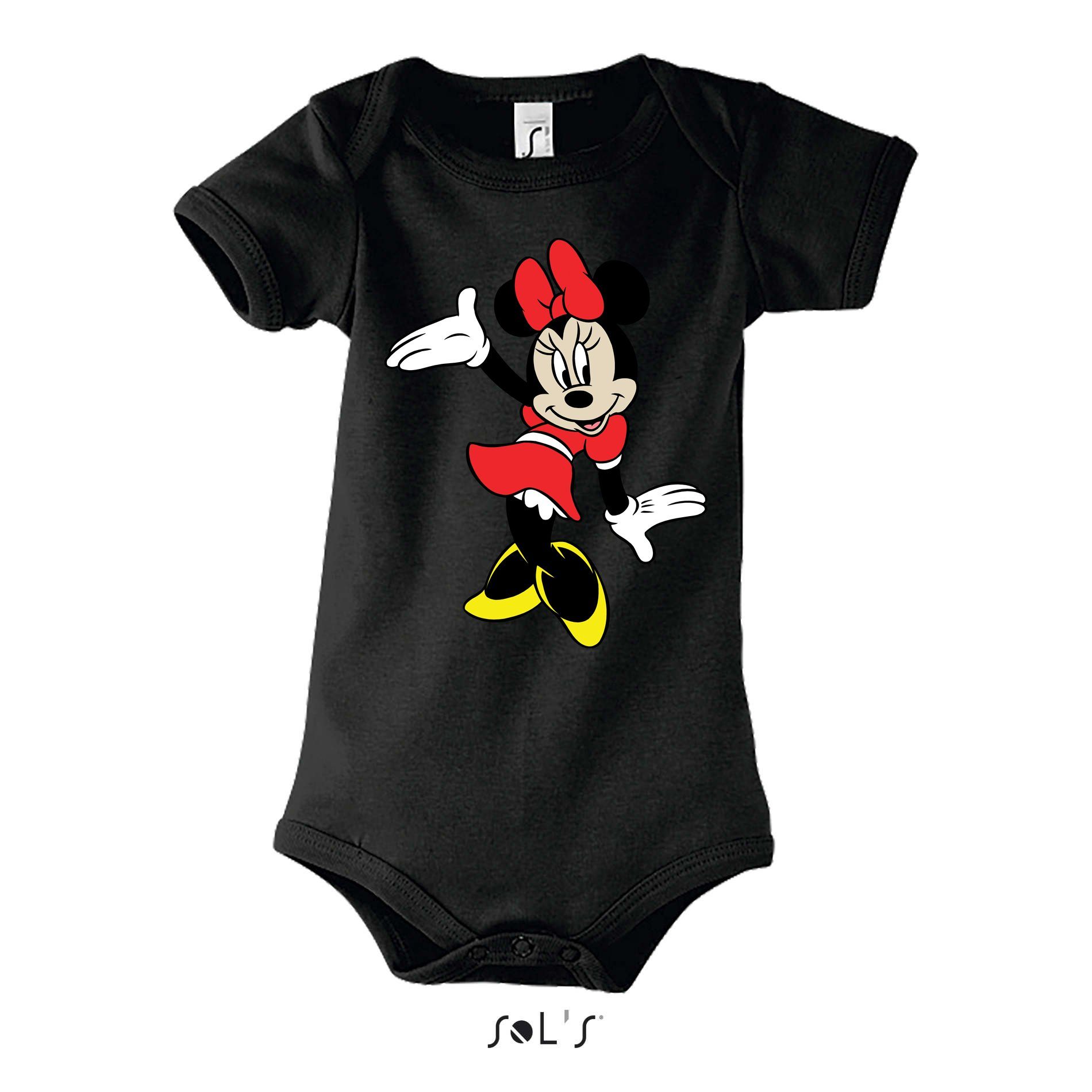 Blondie & Brownie Strampler Kinder MinnieDance Baby mit Druckknopf