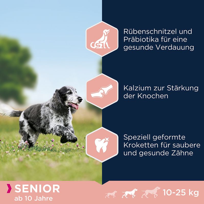 Eukanuba Caring Senior Medium Breed Huhn